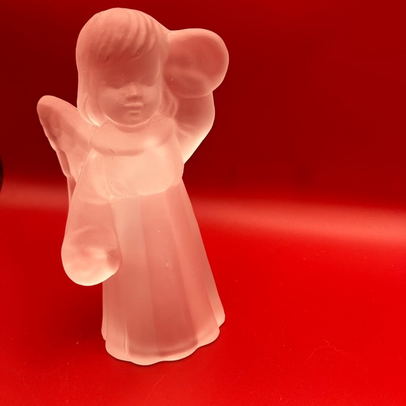 St. Nicholas Square Other - Frosted Glass Angel Figurine